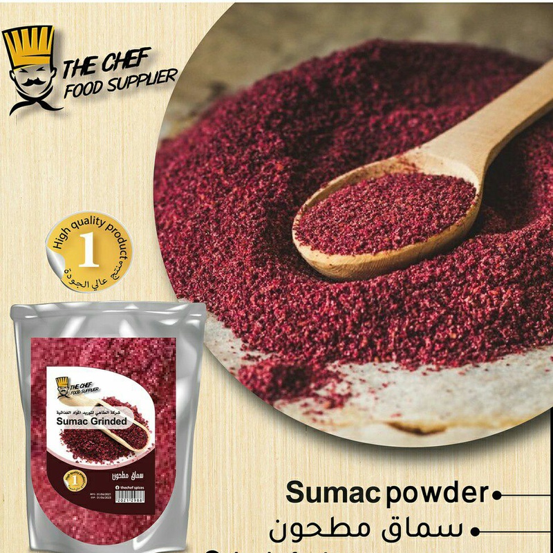 100 PURE ARABIC SUMAC POWDER ORIGINAL 100g / SUMAC ARAB SERBUK ASLI