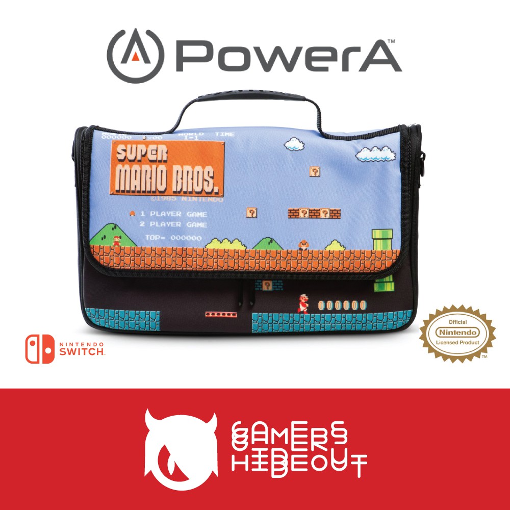 PowerA Nintendo Switch Messenger Bag Super Mario Bros Edition