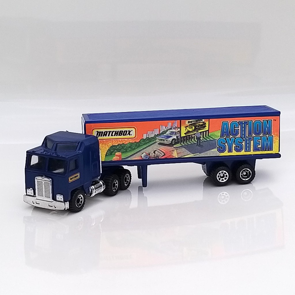 MATCHBOX CONVOY KENWORTH ARTICULATED TRAILER 1981 1/90 TRUCK LORRY 190