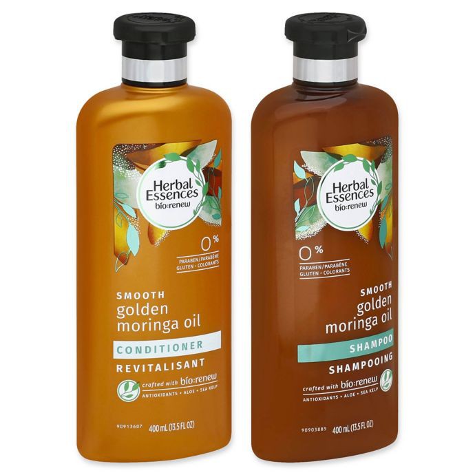 Herbal Essences Golden Moringa Oil Shampoo+Conditioner 400ml (Exp 2022