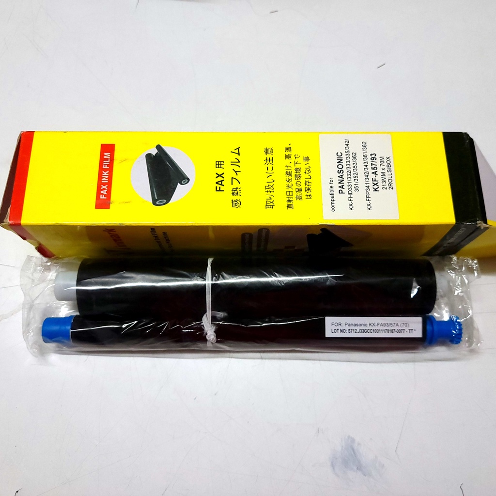 Omnimetric Compatible Panasonic KXFA93/57A Fax Ink Film 1 ROLL Shopee Malaysia