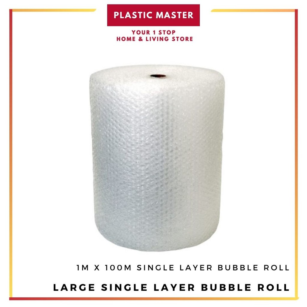 Bubble Wrap Bubble Roll Single Layer Bubble Film Bubble Wrap Roll for Packaging Packing Wrap