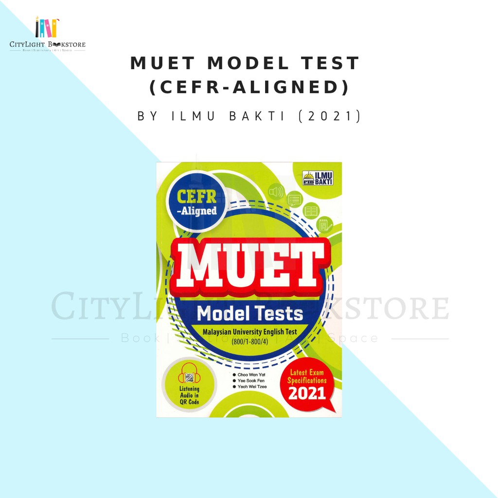 [CITYLIGHT] Buku Latihan Muet Model Test CEFR Aligned