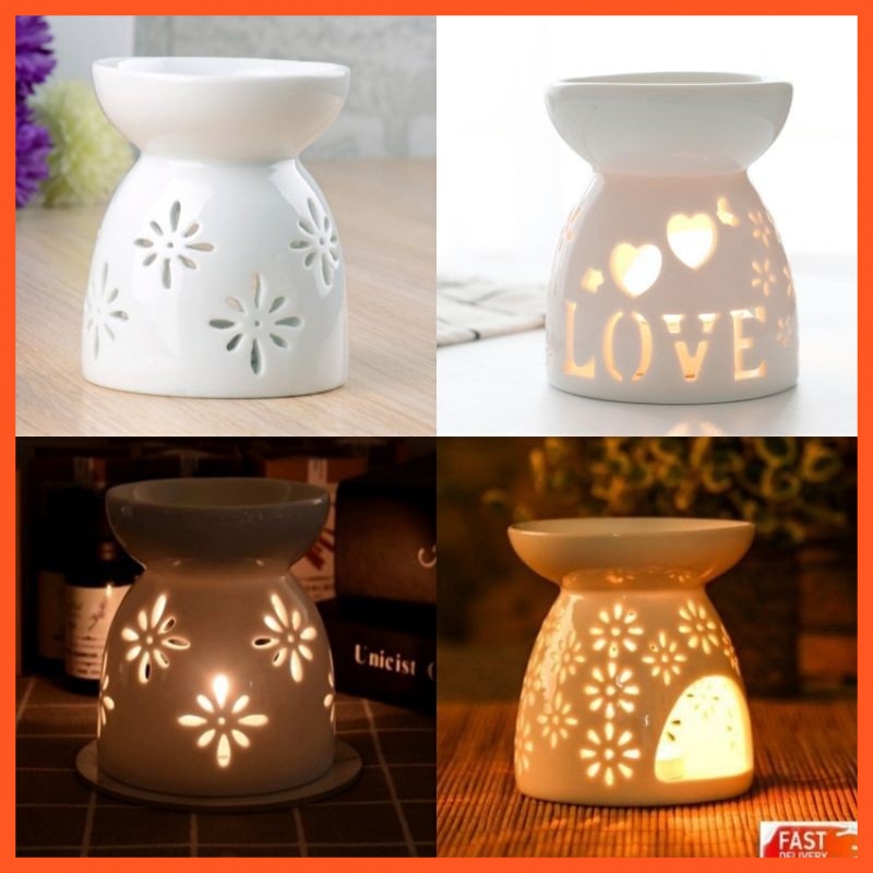 Premium Ceramic Aroma Burner Fragrance Oil Burner / Aroma Candle Burner