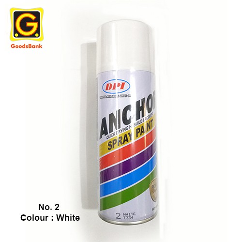 400ml Anchor Spray Paint No.2 White Shopee Malaysia