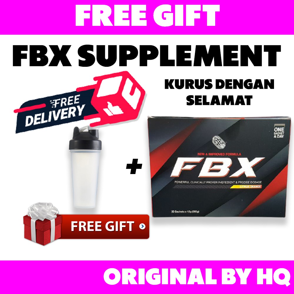 [READY STOCK] FBX FAT BURNER EXTREME lose fat improved formula with