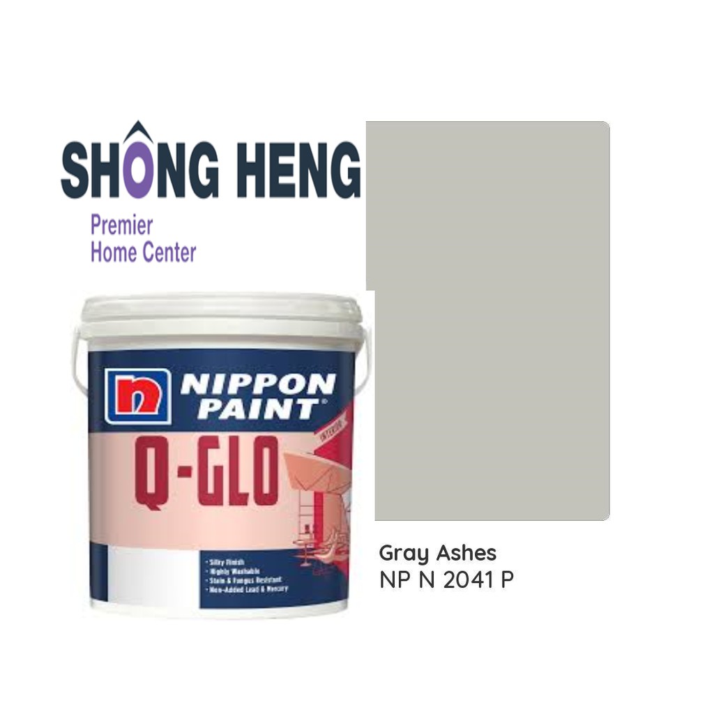 NP QGLO NPN 2041P Gray Ashes 1L Shopee Malaysia
