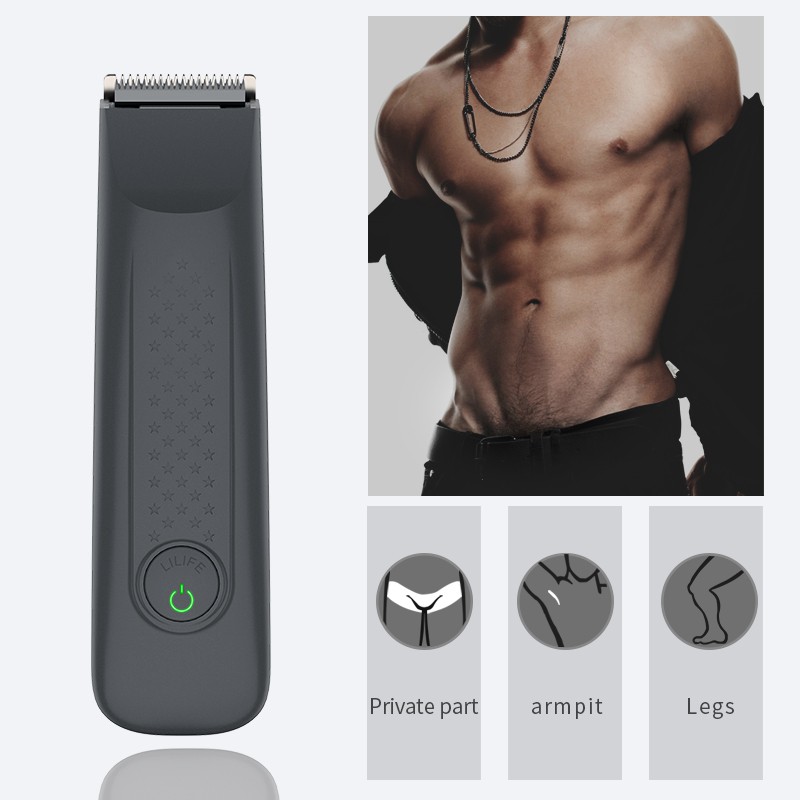 Hairscape Body Hair trimmer for men Groin Pubic hair trimmer waterproof
