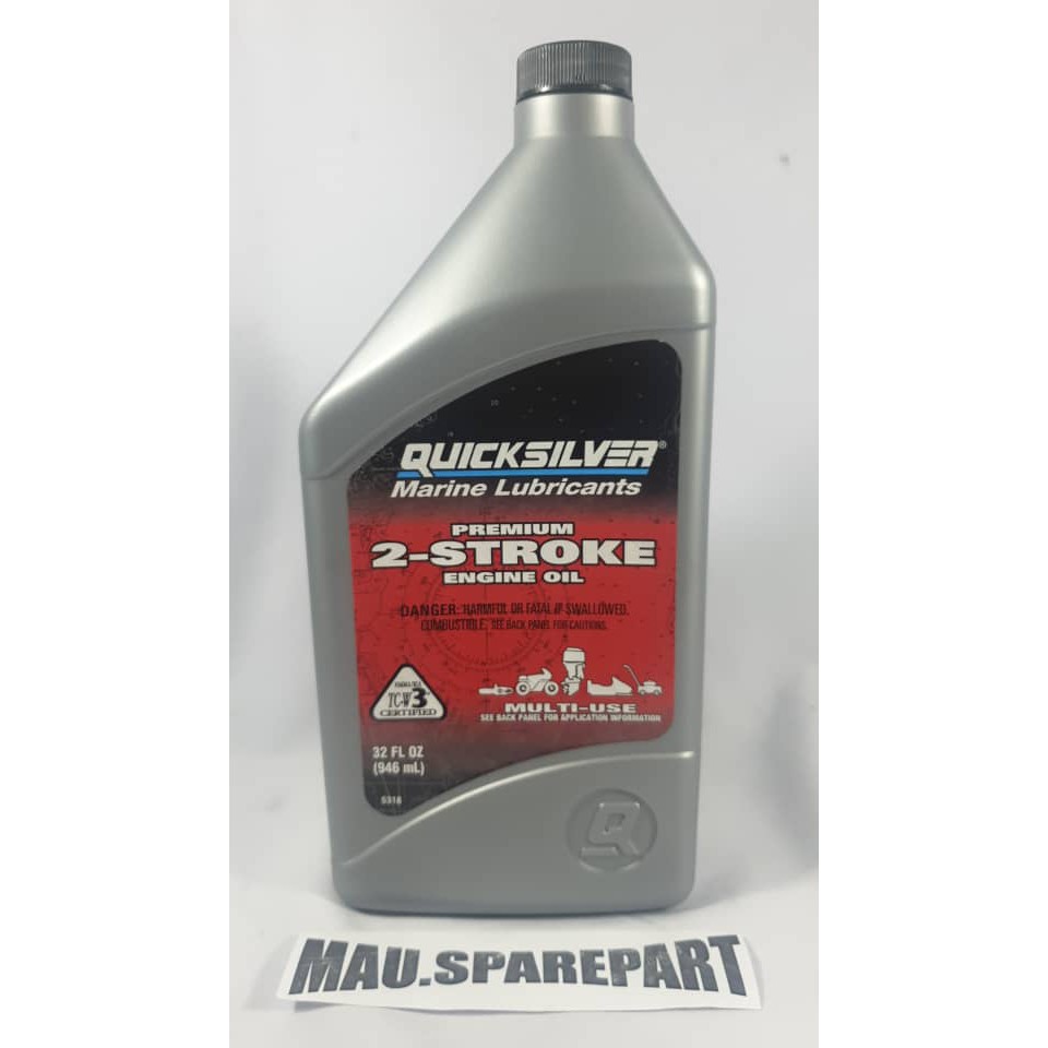 QUICKSILVER Marine Lubricants Premium 2 Stroke Engine 2T Outboard