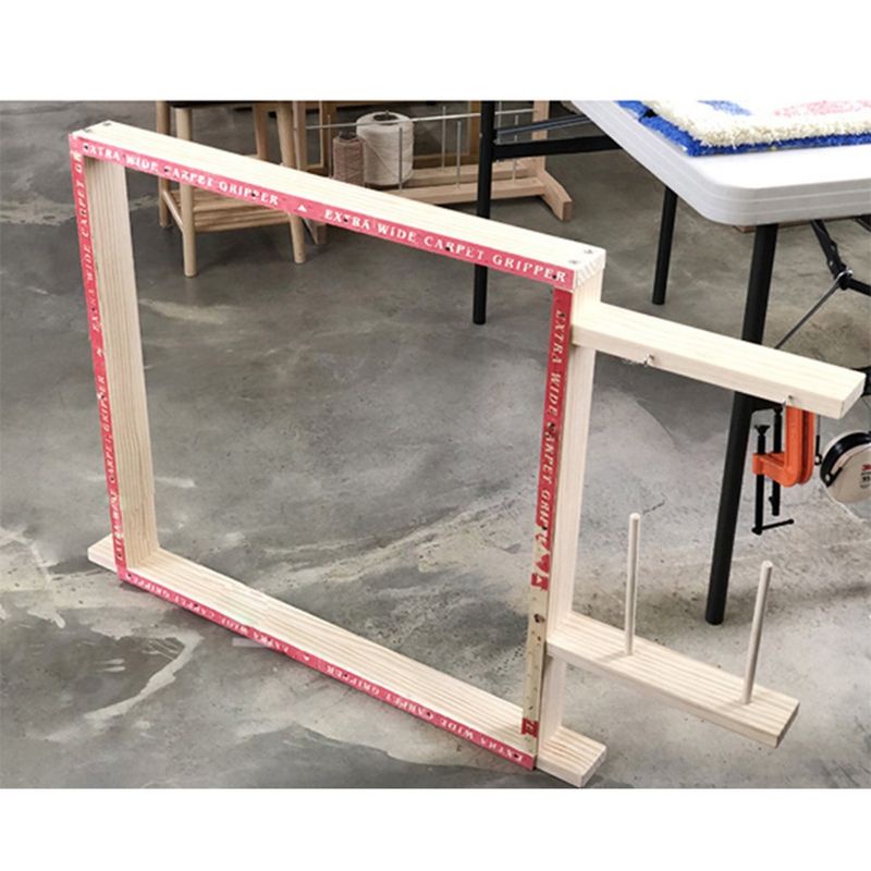 GST Wood Tufting Rug Making Frame Carpet DIY Tapestry Desk Tufting