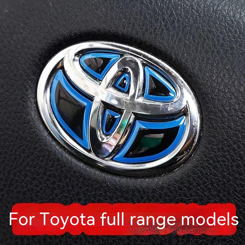 Sticker Steering Wheel Toyota Logo Emblem Sticker Decals Front Rear