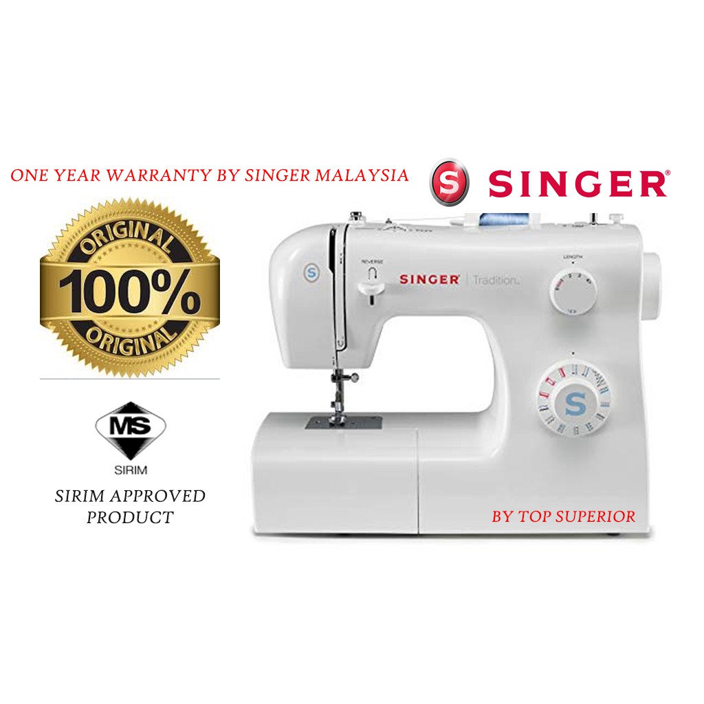 Singer Tradition 2259 Portable Sewing Machine Shopee Malaysia