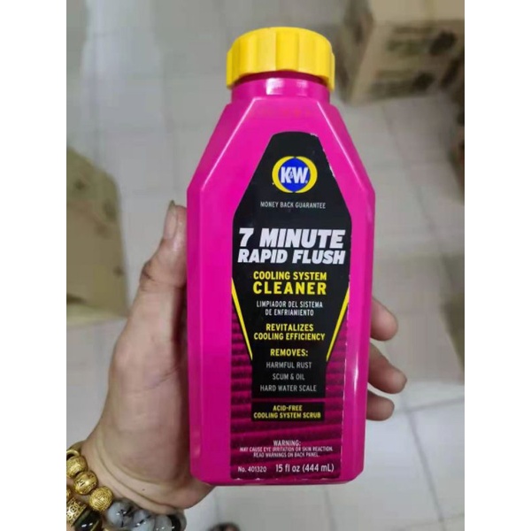 K & W 7 MINUTE RAPID Flush COOLING SYSTEM CLEANER 444 ML Shopee Malaysia