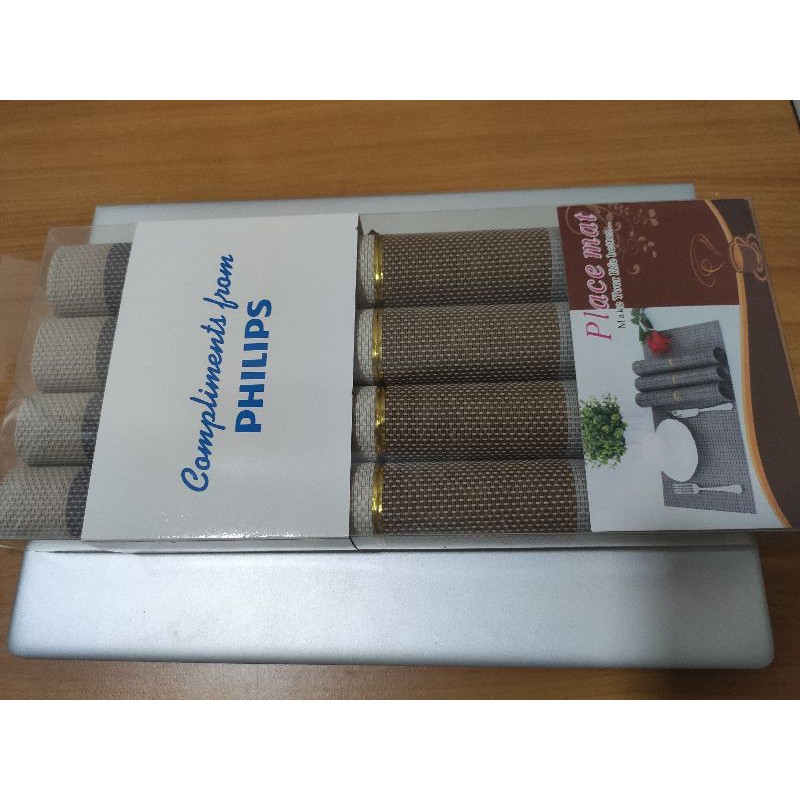 Dining table placemats 4pcs Shopee Malaysia