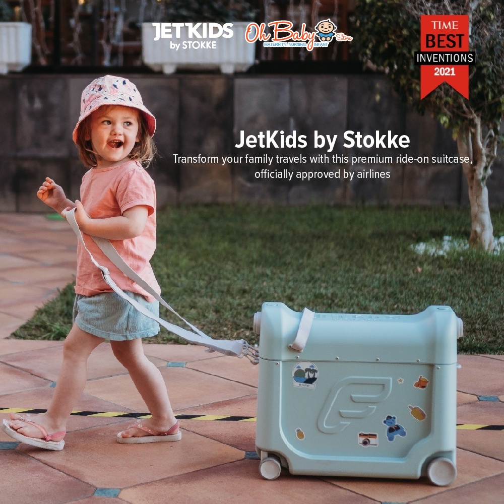 JetKids by Stokke BedBox Premium RideOn Suitcase Shopee Malaysia