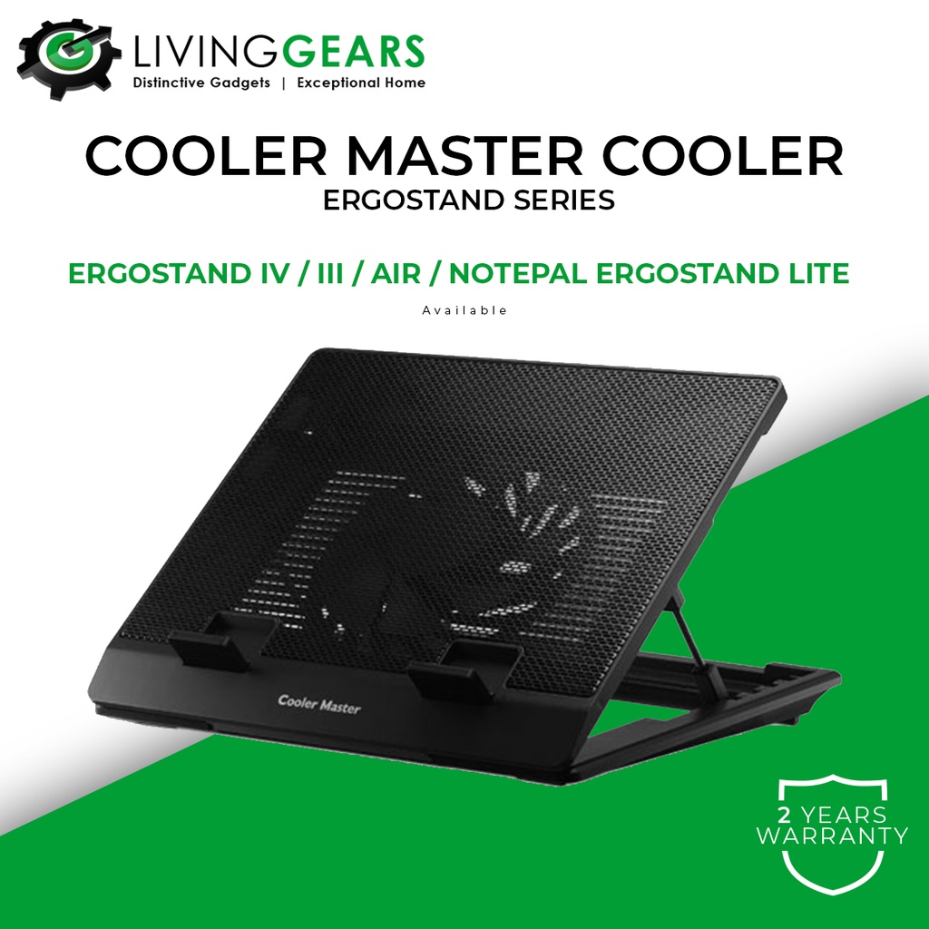 COOLER MASTER COOLING PAD ERGOSTAND SERIES Shopee Malaysia