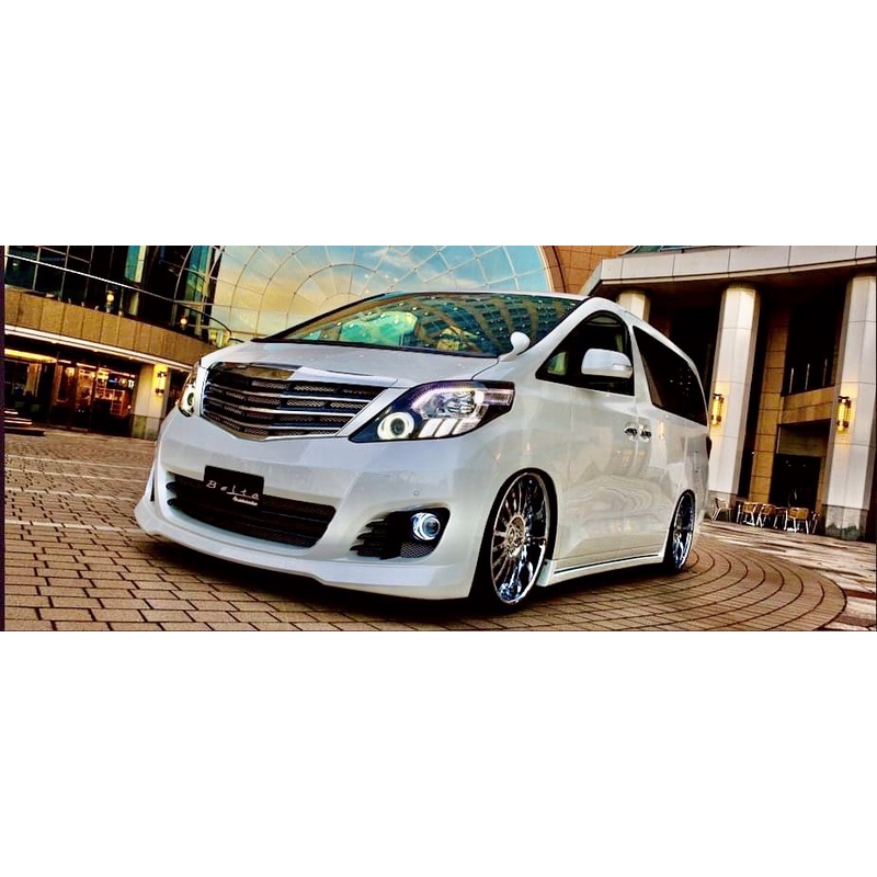 Toyota alphard anh20 belta bodykit body kit 2008 2009 2010 2011 2012
