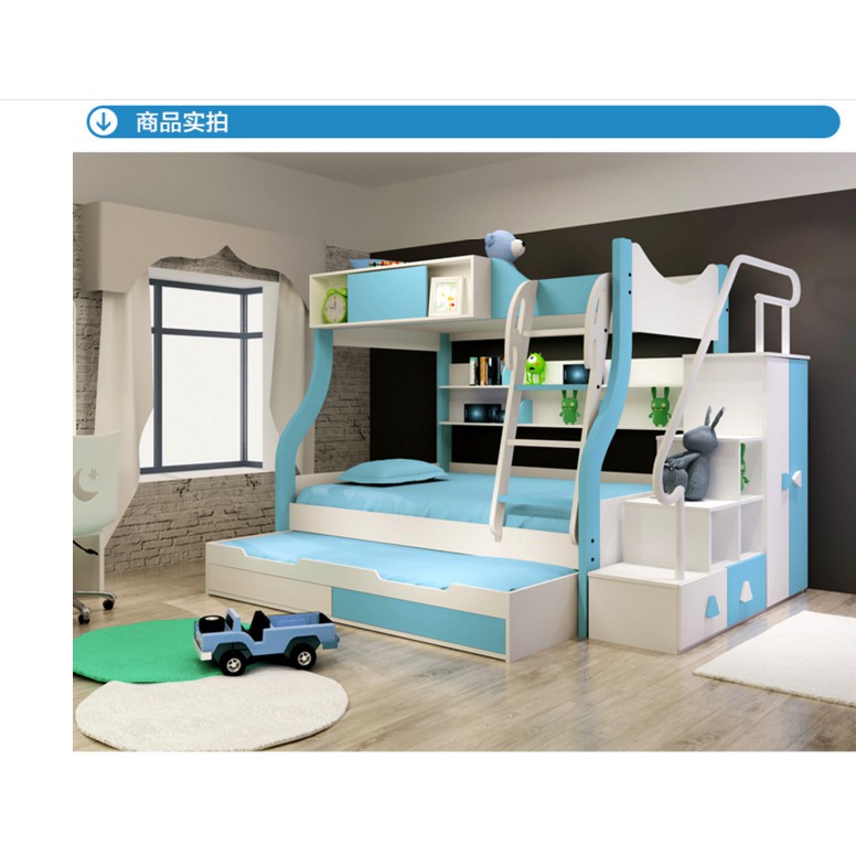 ands Kids Bed/High And Low Bunk Bed Shopee Malaysia