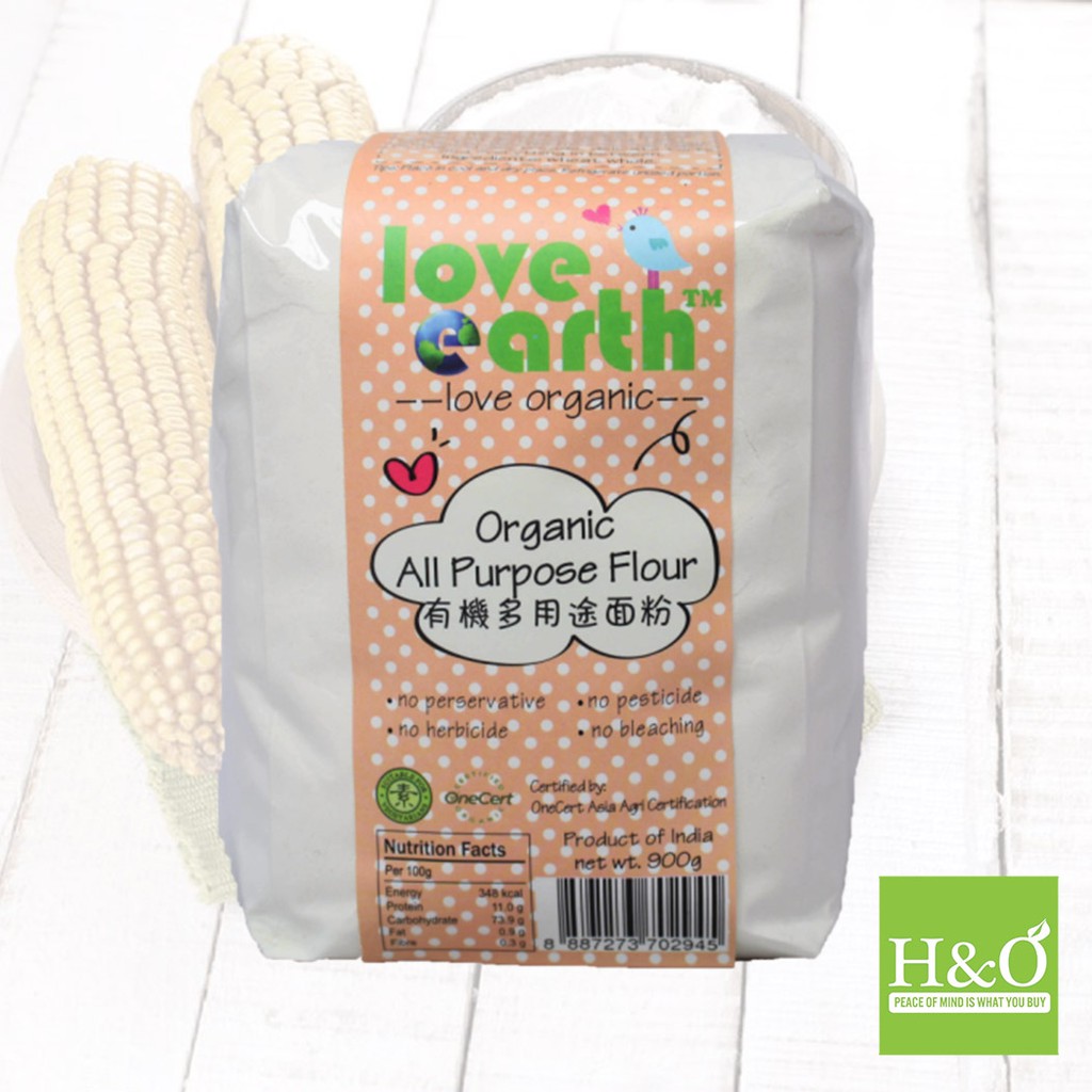 Organic All Purpose Flour (Love Earth) Shopee Malaysia