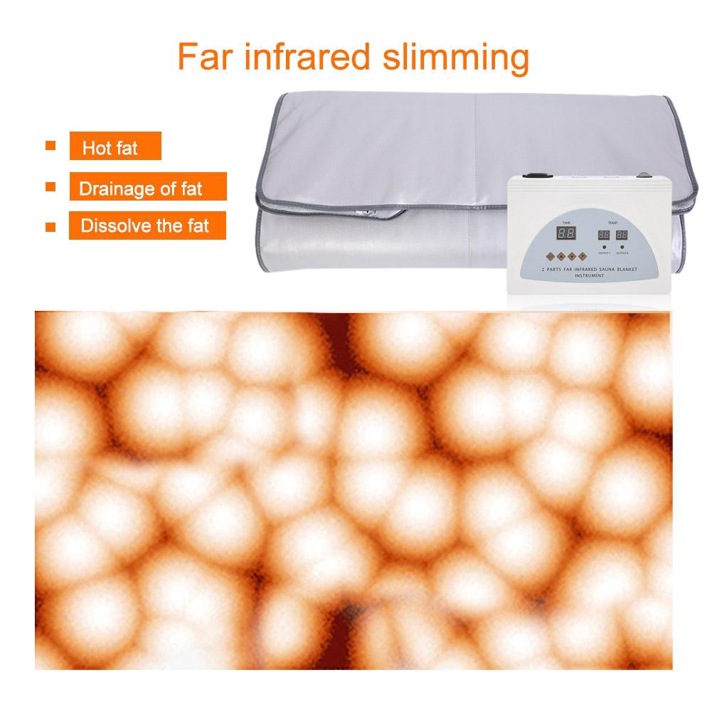 Body Shaper Weight Loss Far Infrared Sauna Blanket,Professional Detox