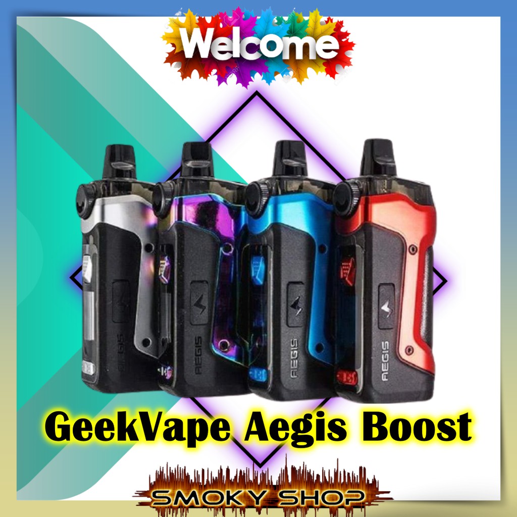 🔥𝐑𝐄𝐀𝐃𝐘 𝐒𝐓𝐎𝐂𝐊🔥AEGIS BOOST PLUS ORIGINAL GEEKVAPE AEGIS