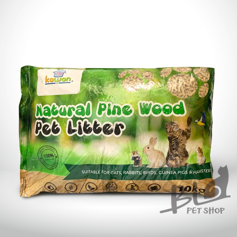 Kawan Natural Pine Wood Cat Litter (10kg) Shopee Malaysia