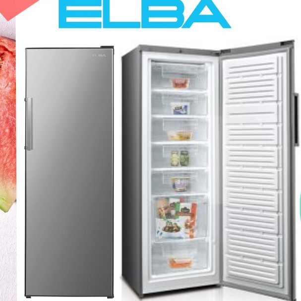 [2021NEW MODEL ] ELBA UPRIGHT FREEZER 220L EUFJ2217(SV) ELBA