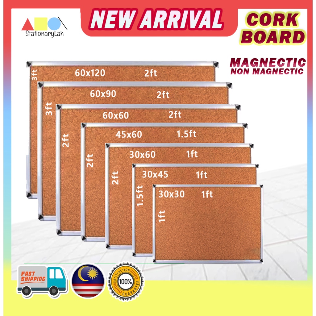 note board board note aluminium board softboard notice board wall Papan