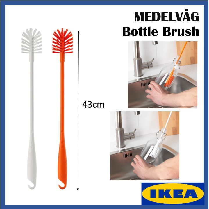 Ikea medelvag bottle brush cleaner tool berus botol 100 ikea BeeCost