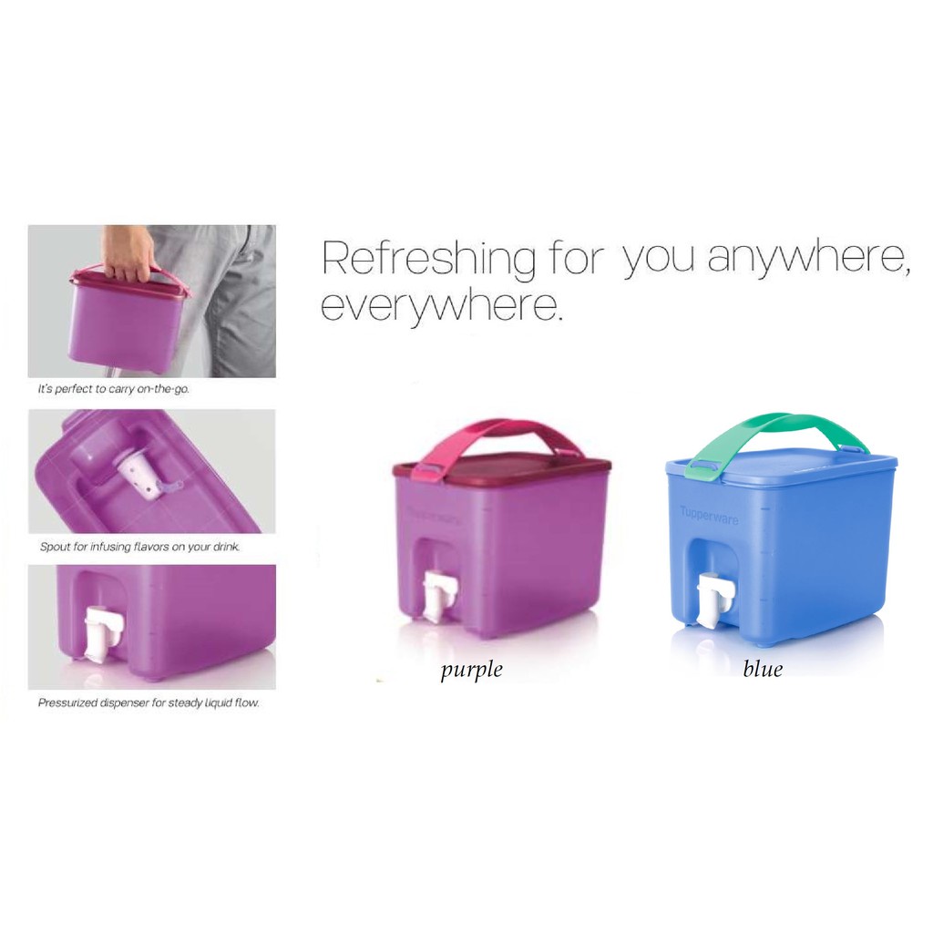 TUPPERWARE BEVERAGE DISPENSER 3L Shopee Malaysia