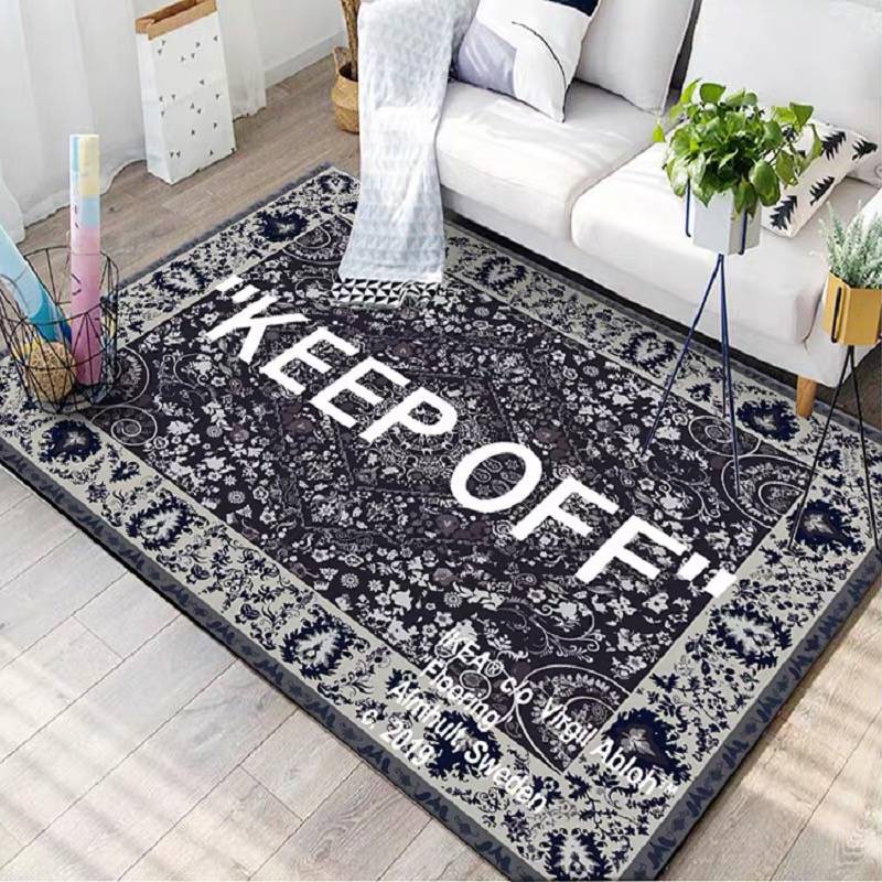 IKEA Cooperates With Ow IKEA Off White Cashew Flower Keep Off Carpet