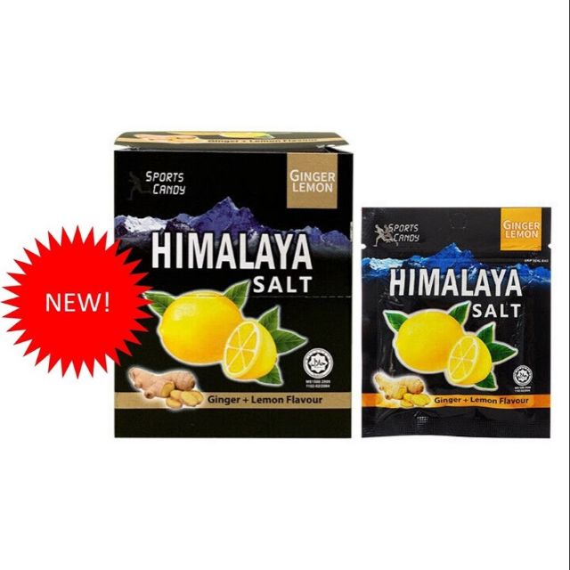 Himalaya Salt Candy Ginger Lemon Flavour 15gmX1 Shopee Malaysia
