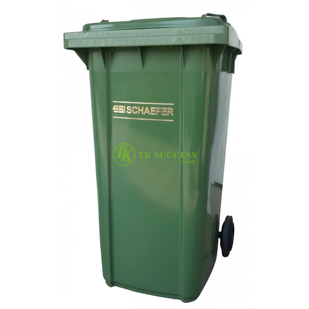 Tong sampah beroda Schaefer 120 Liter Dustbin Mobile Garbage Bin