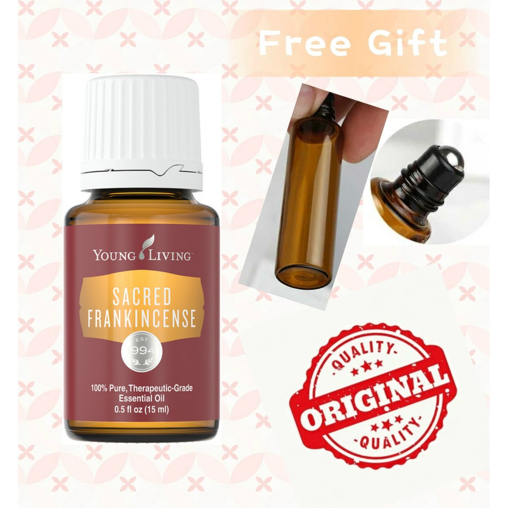 ORIGINAL Sacred Frankincense (15ml) Essential Oil Young Living + Free