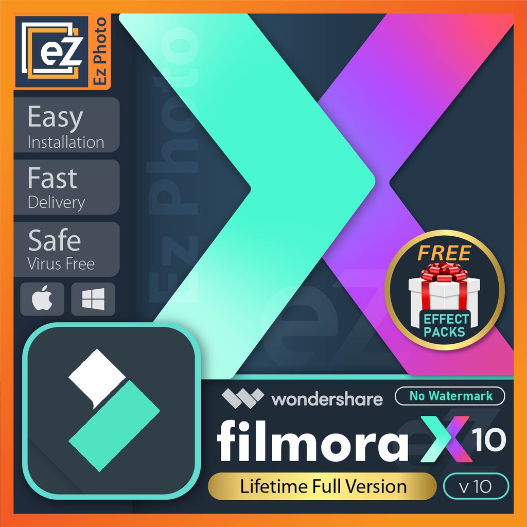 [Latest] Wondershare Filmora X (v10) Free Effect Packs [ Windows