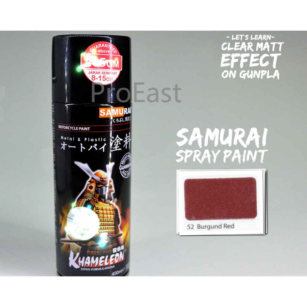 Samurai Y138 Brilliant Red Candy Red (Yamaha Color) Spray Paint 400ml