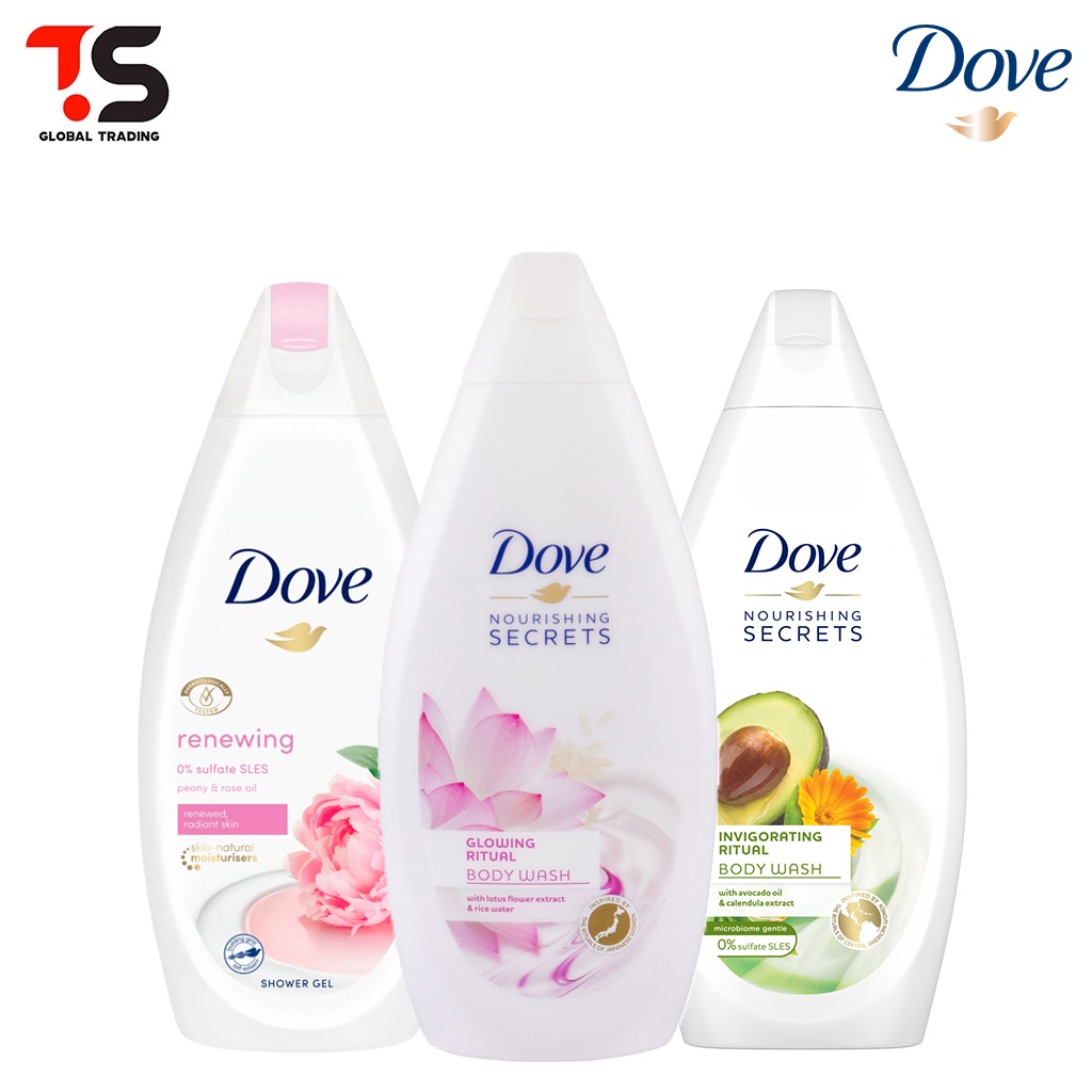 Dove Renewing / Glowing Ritual / Invigorating Ritual Body Wash 750ml Shopee Malaysia