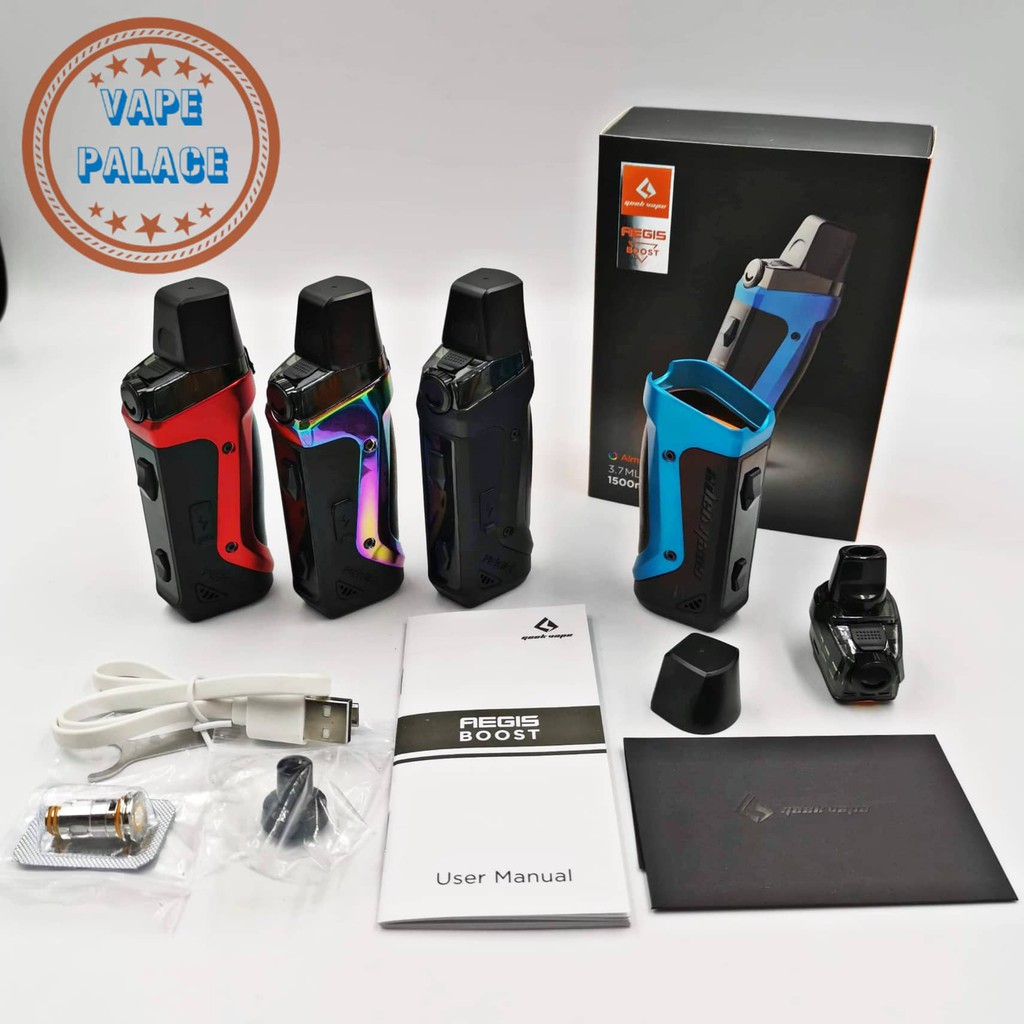 ORIGINAL GEEK VAPE AEGIS BOOST POD SYSTEM KIT 40W GEEKVAPE