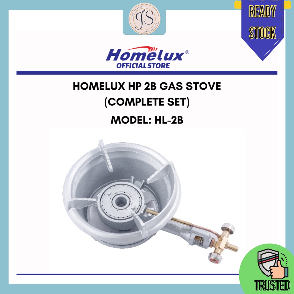 JASENG HOMELUX HIGH PRESSURE GAS STOVE HL2B_DAPUR GAS 2B HIGH