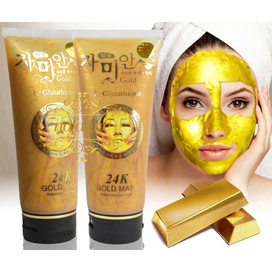 Korea 24k Gold Mask LGlutathione (220ml) Shopee Malaysia