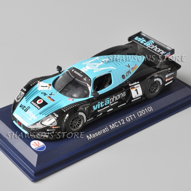 143 Scale Diecast Racing Car Model Toy Maserati MC12 GT1 2010