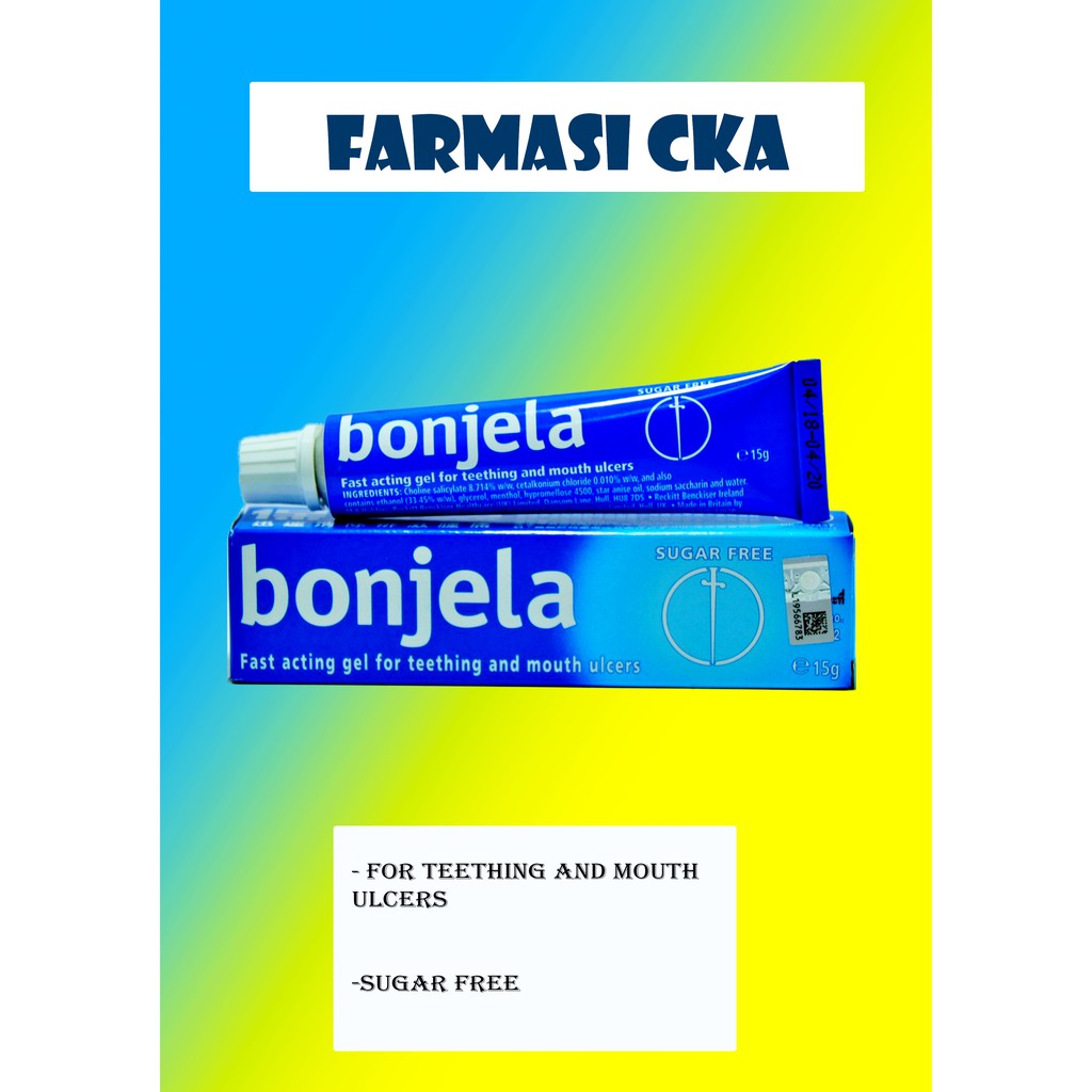 BONJELA GEL FOR MOUTH ULCER (15G) Shopee Malaysia