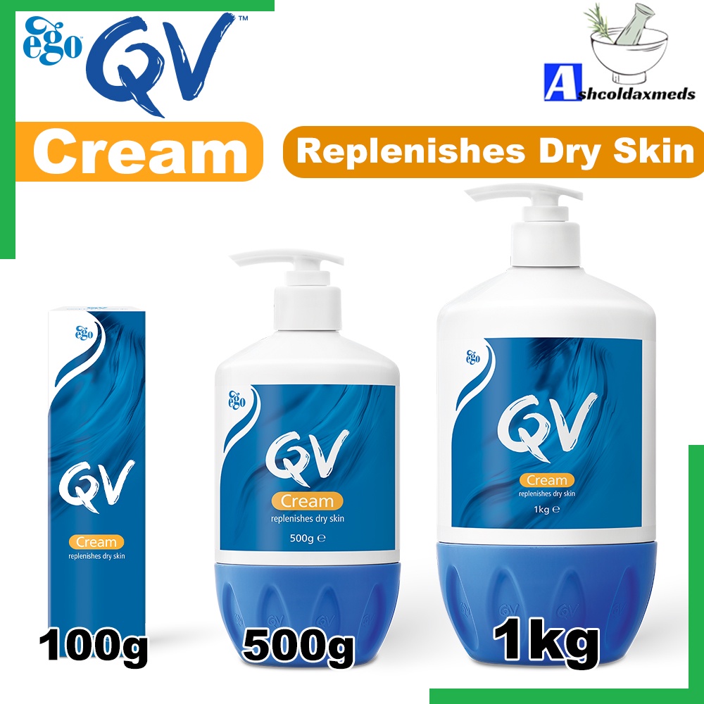 QV Cream 100g / 500g / 1kg (Replenishes Dry Skin) Shopee Malaysia