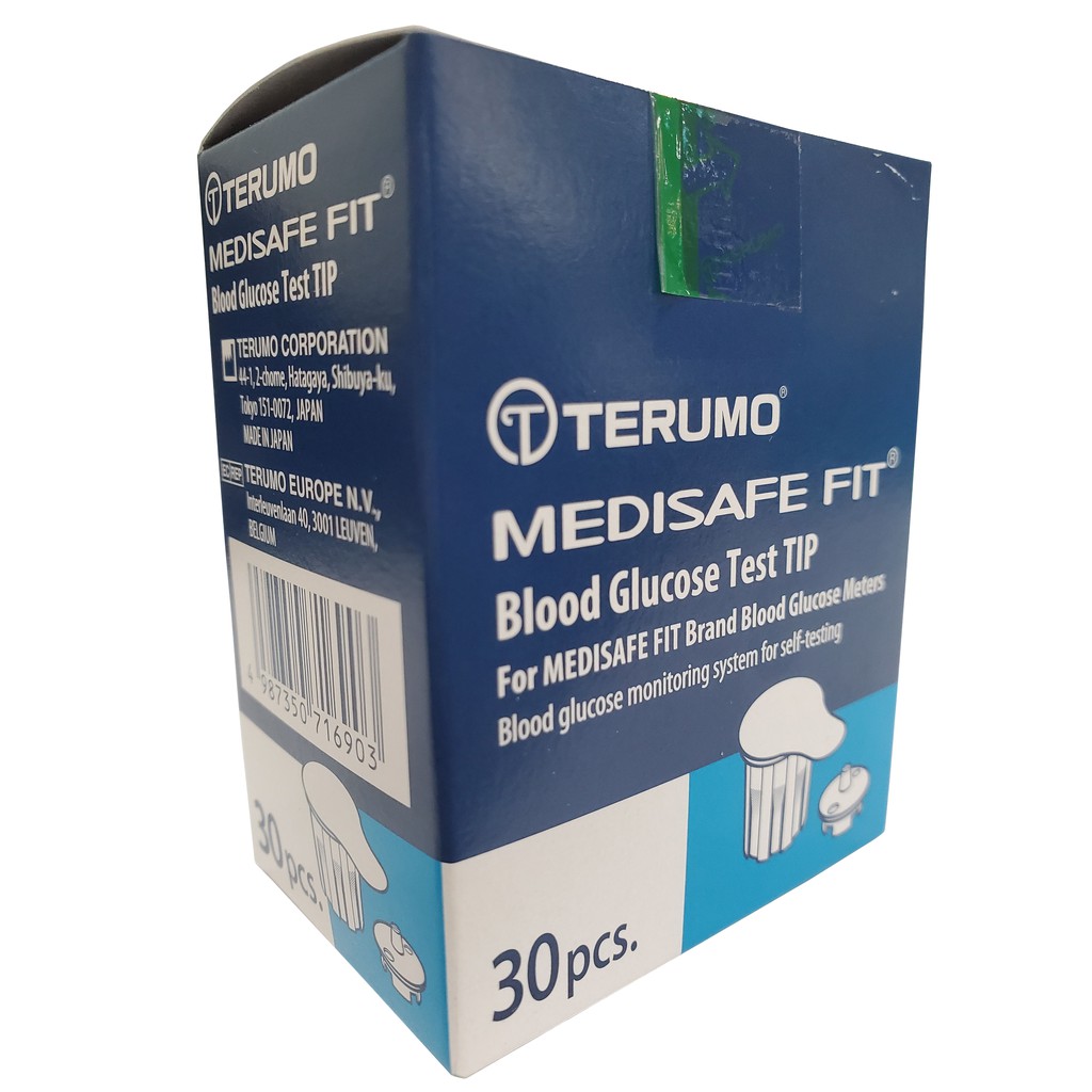 CLEARANCE Terumo Medisafe Fit Blood Glucose Test Tip 30 pcs [EXP 05/2022] NONRETURNABLE