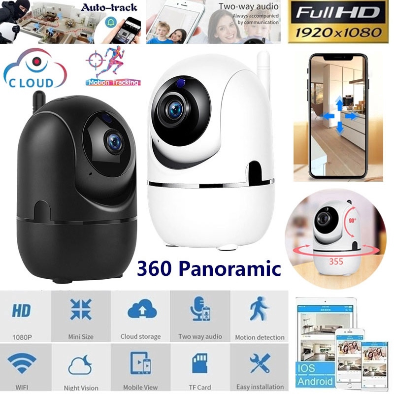 HD 1080P Cloud Wireless IP Camera Intelligent Auto Tracking Of Human