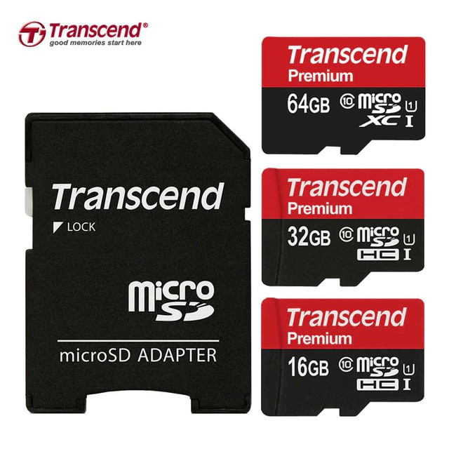 Transcend Memory Card Original 8GB 16GB 32GB 64GB Shopee
