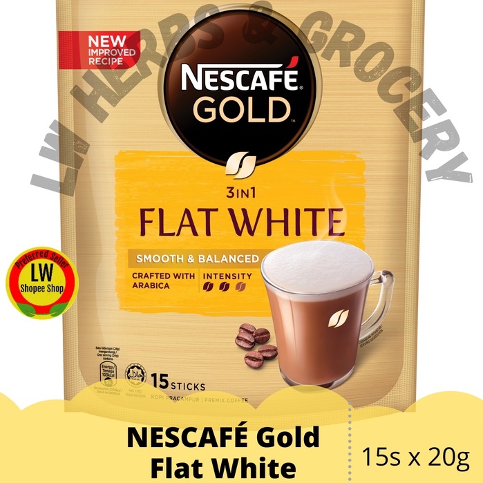 NESCAFE Gold Americano / Flat White (15s x 20g) Shopee Malaysia