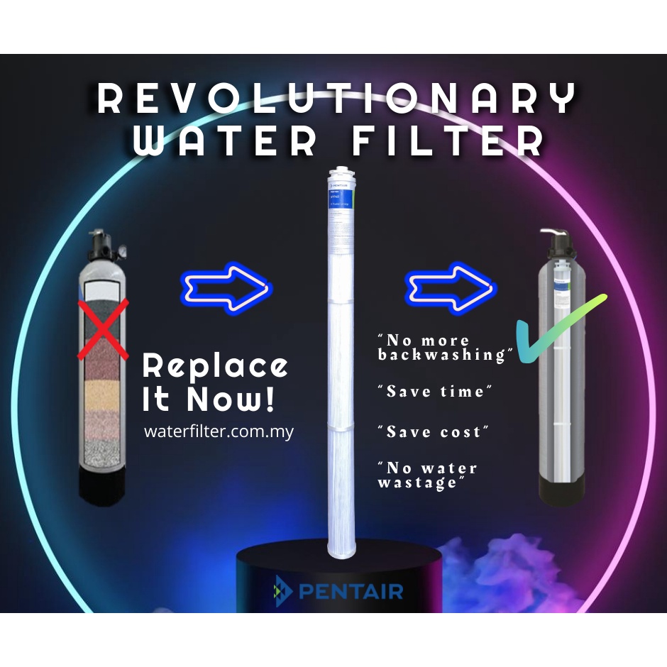 PENTAIR 5PP40 40" HF Pleated Cartridge for FRP / Polyglass Outdoor