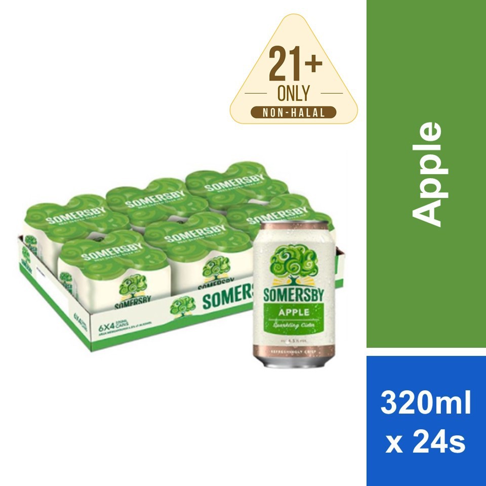 Somersby Apple Cider Can (320ml x 24 Cans) Shopee Malaysia