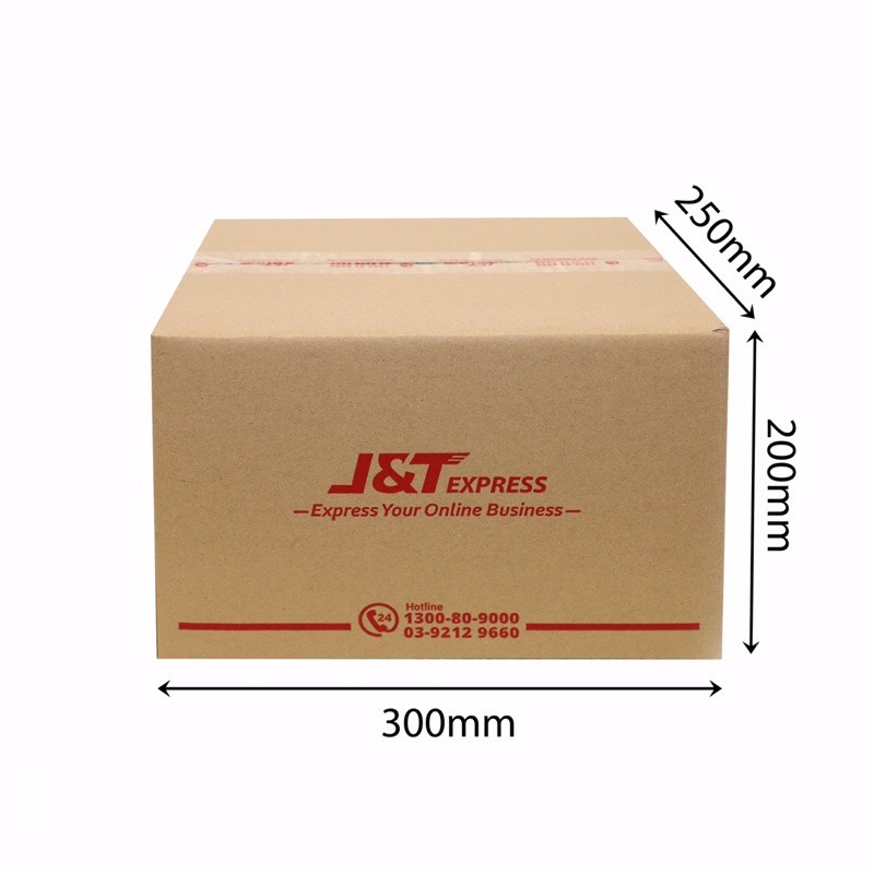 J&T Express Paper Box Size S Shopee Malaysia